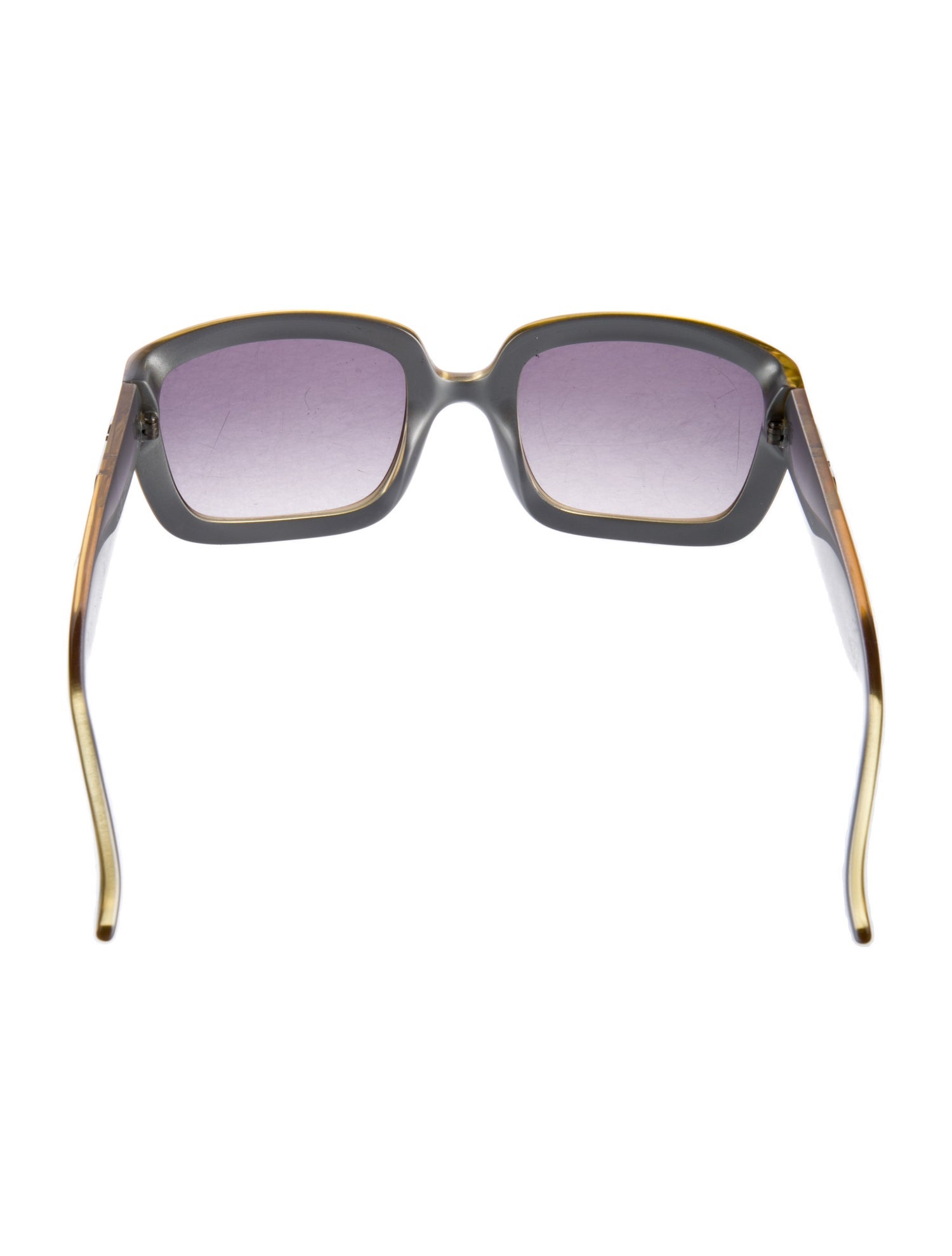 Christian Dior Cannage Pattern Square Sunglasses
